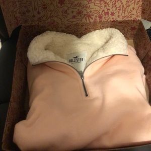 Hollister zip sweater